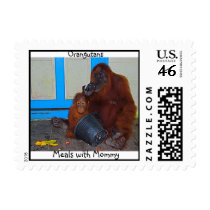 Meals with Mommy postage by Rebecca_Reeder Meals with Mommy postage