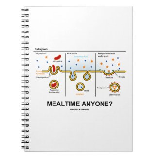 Mealtime Anyone? (Endocytosis Cellular Eating) Note Books