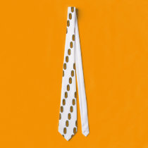 Mean Bacteria Cartoon Character ties