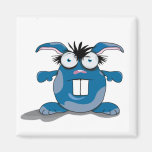 Mean Bunny Ben Magnet