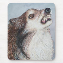 Mean Dog Kelly mousepads