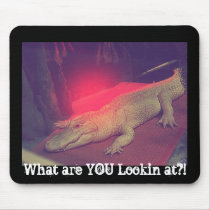 Mean Gator Look [Mousepad]