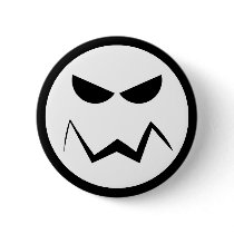 Mean Mister Smiley Face Button