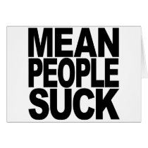 Mean People Suck Cards
