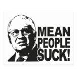 Mean People Suck Post Card