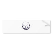 Mean Vicious Hamster Friend Bumper Stickers