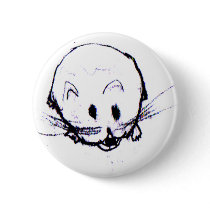 Mean Vicious Hamster Friend Pin