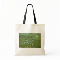 Meandering River Tote Bags