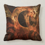 "Meandering Thoughts" - Chic Abstract Art Pillow