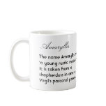 Meaning in Nature: Amaryllis Flower mugs