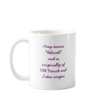 Meaning of AMY Mug