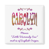 Meaning of Carolyn Magnet