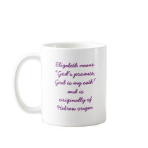Meaning of Elizabeth Mug