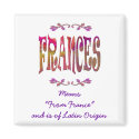 Meaning of Frances Magnet by IArtist40 Meaning of Frances Magnet
