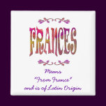 Meaning of Frances Magnet