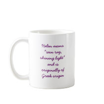Meaning of Helen Mug