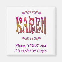 Meaning of Karen Magnet
