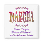 Meaning of Martha Magnet