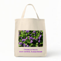 Meaning of Violets Tote Bag