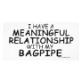 Meaningful Relationship Bagpipe Photo Cards