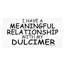 Meaningful Relationship Dulcimer Photo Card Template