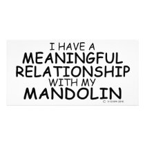 Meaningful Relationship Mandolin Photo Card