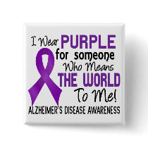 Means The World To Me 2 Alzheimer's Disease Button