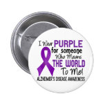 Means The World To Me 2 Alzheimer's Disease Buttons