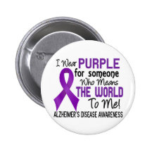 Means The World To Me 2 Alzheimer's Disease Buttons