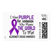 Means The World To Me 2 Alzheimer's Disease Postage Stamp