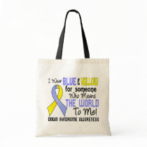 Means The World To Me 2 Down Syndrome Tote Bags