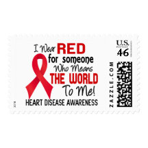 Means The World To Me 2 Heart Disease Stamps