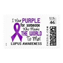 Means The World To Me 2 Lupus Postage Stamps