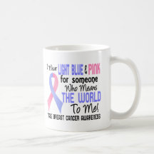 Means The World To Me 2 Male Breast Cancer Mug