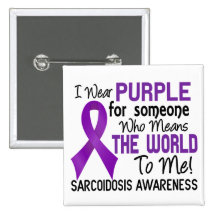 Means The World To Me 2 Sarcoidosis Button