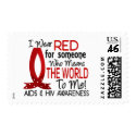 Means The World To Me AIDS postage