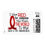 Means The World To Me AIDS postage