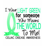 Means The World To Me Celiac Disease Tee Shirts