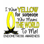 Means The World To Me Endometriosis t-shirts