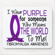 Means The World To Me Fibromyalgia Mousepads