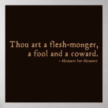 Measure For Measure Insult Print