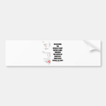 Measure Speed Of Light Newton Corpuscle (Physics) Bumper Stickers