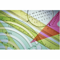 Measuring instruments acrylic cut out