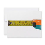 Measuring tape custom invite