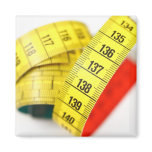 Measuring tape magnets