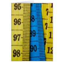 Measuring tapes card