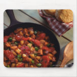 Meat and potato hash with biscuits mousepad