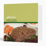 meat and salad recipes binder