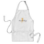 Meat Boy logo short apron