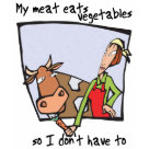ladies_fitted_babydoll - My meat eats vegetables so I dont have to: Sizes  Available colors: white
